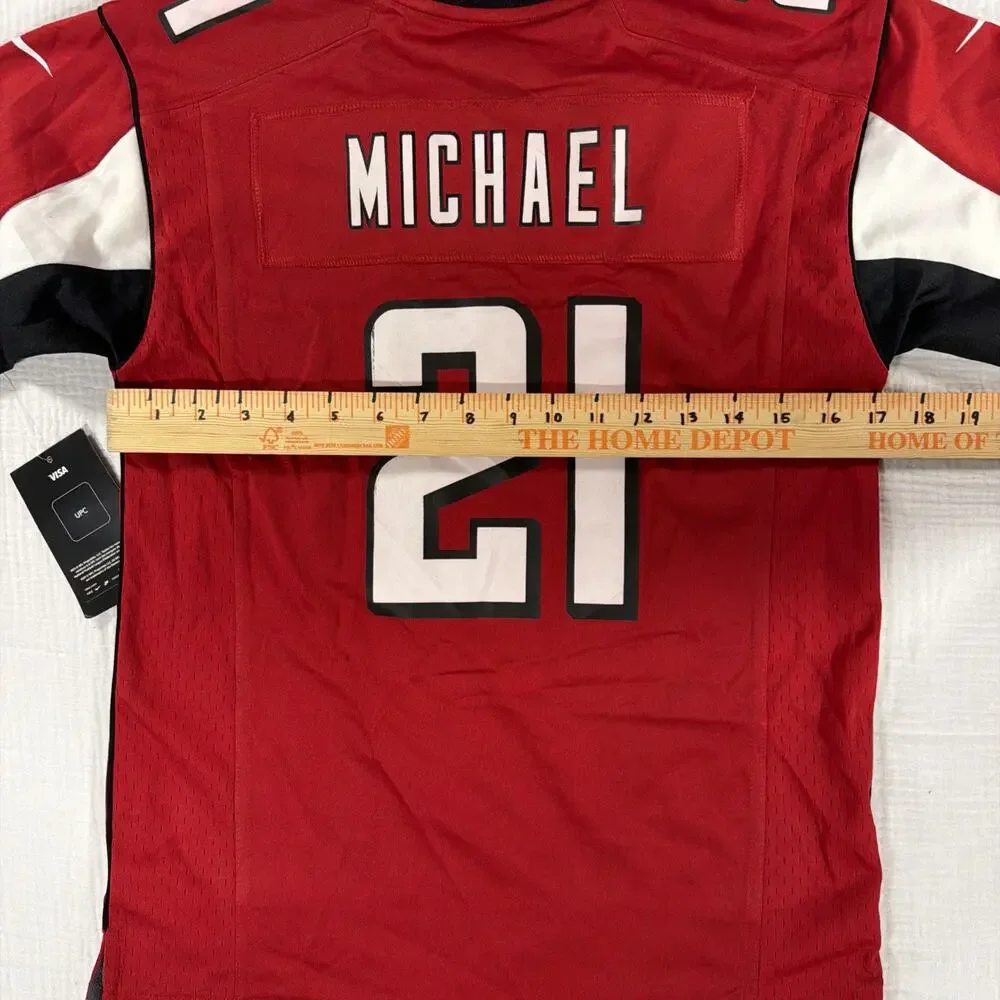Nike Atlanta Falcons Michael #21 NFL Football Jersey Youth Size M Red